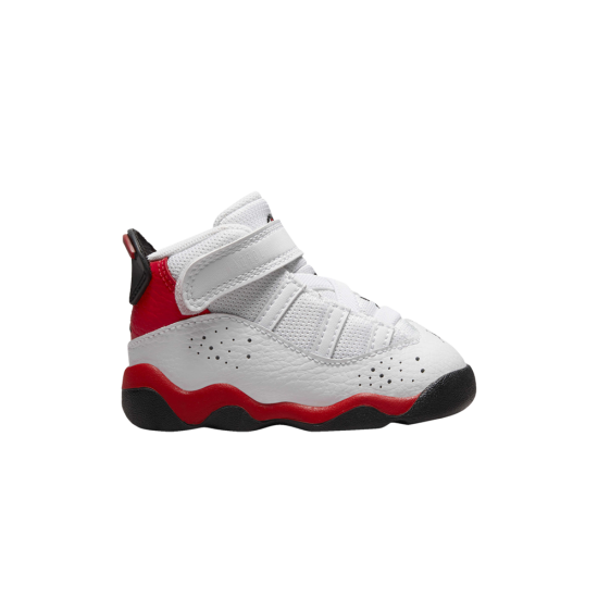 Jordan 6 Rings TD 'White University Red' ᡼