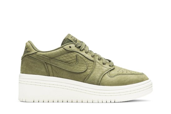 Wmns Air Jordan 1 Low Lifted 'Olive Canvas' ᡼