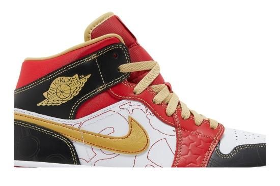 Air jordan 1 mid se clearance gc