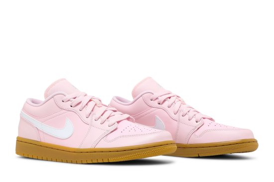 Air jordan 1 low pink gum sale