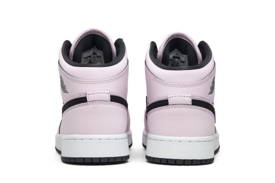 Air jordan 1 hotsell mid gs pink foam