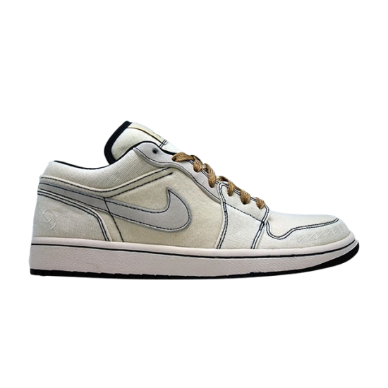 Air Jordan 1 Phat Low Canvas 'Derek Jeter' ᡼