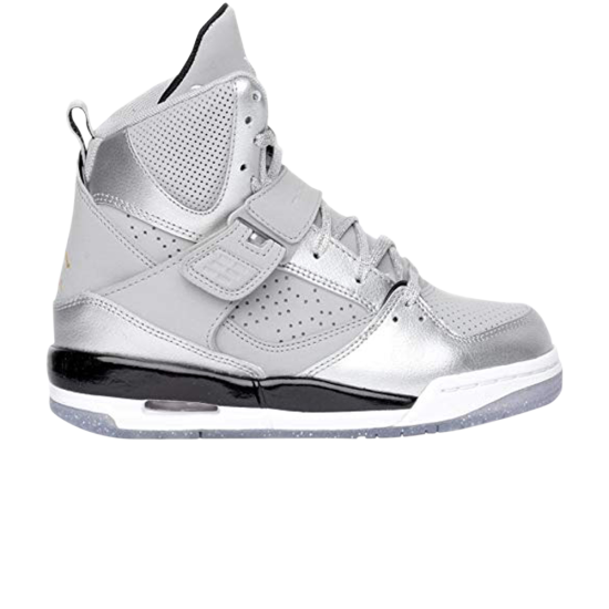 Jordan Flight 45 High GS 'Metallic Silver' ᡼