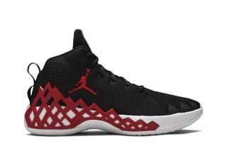 Jordan Jumpman Diamond Mid 'Black University Red'