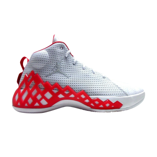 Jordan Jumpman Diamond Mid TB 'White University Red'