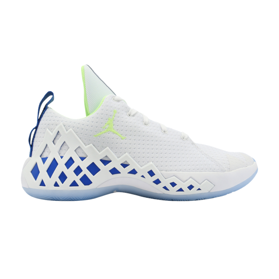 Jordan Jumpman Diamond Low PF 'White Blue Green' ᡼