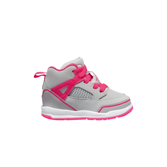 Jordan Spizike TD 'Wolf Grey Racer Pink' ᡼