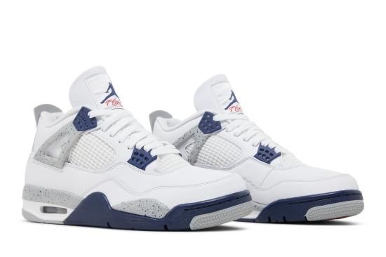 Air Jordan 4 Retro 'Midnight Navy' - NBAグッズ バスケショップ通販 ...