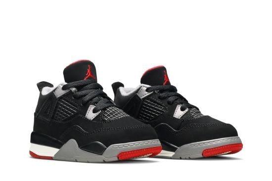 期間延長 NIKE JORDAN 4 RETRO TD BRED 14.0cm 12800円 キッズ靴 www