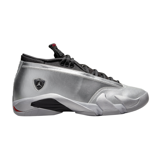 Wmns Air Jordan 14 Retro Low 'Metallic Silver' ᡼