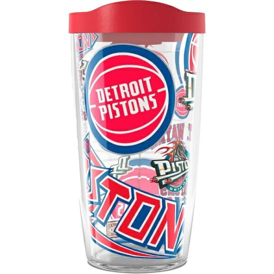 デトロイトピストンズ Tervis 16オンス. 総模様 クラシック タンブラー - NBAグッズ バスケショップ通販専門店 ロッカーズ