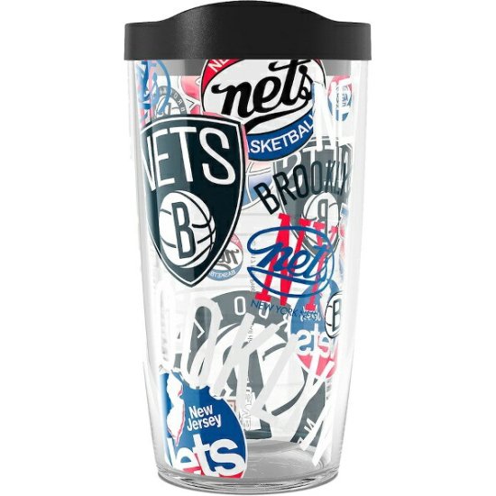 ブルックリンネッツ Tervis 16オンス. 総模様 クラシック タンブラー - NBAグッズ バスケショップ通販専門店 ロッカーズ