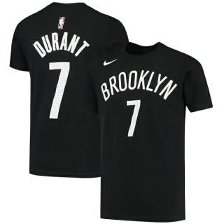 ケビン・デュラント ブルックリンネッツ Nike ユース ロゴ ネーム&ナンバー パフォーマンス T