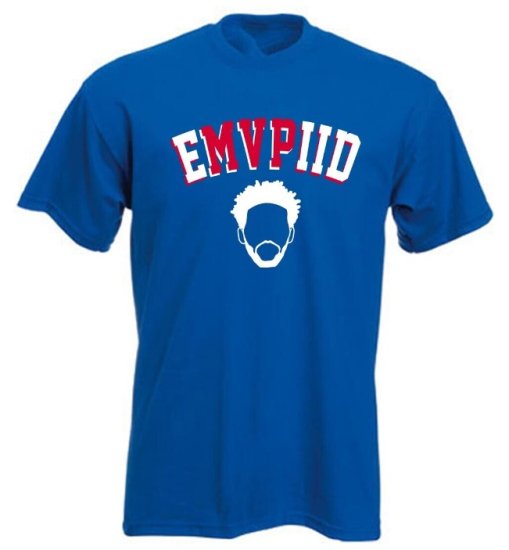 Joel Embiid MVP shirts ᡼