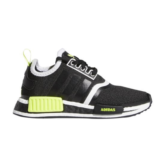 NMD_R1 Little Kid 'Black Solar Yellow' ᡼