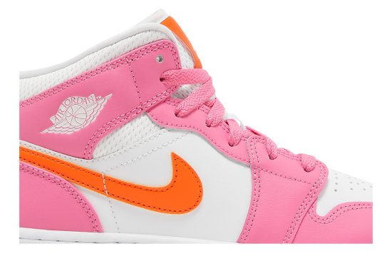 Air Jordan 1 Mid GS 'Pinksicle Orange' - NBAグッズ バスケショップ通販専門店 ロッカーズ