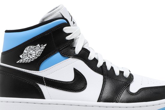 Wmns Air Jordan 1 Mid 'University Blue' - NBAグッズ バスケショップ