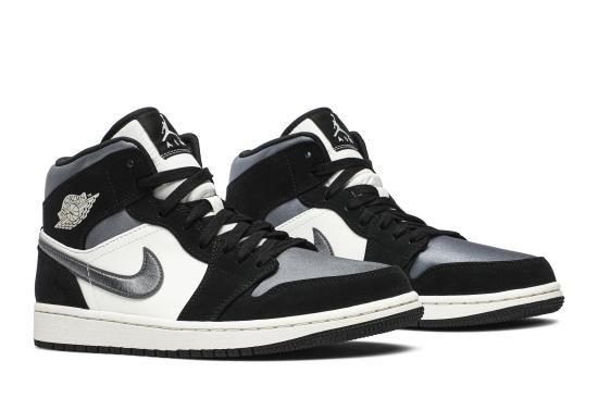 Air jordan on sale 1 mid satin