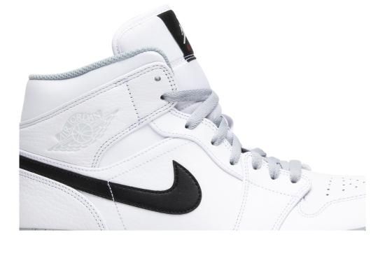 Air jordan 1 mid shop white cement