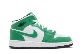 Air Jordan 1 Mid GS 'Lucky Green' ͥ