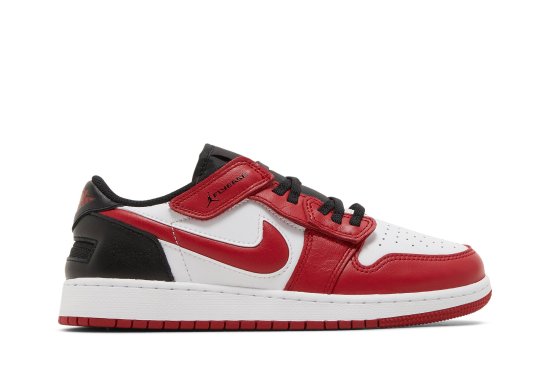 Air Jordan 1 Low FlyEase GS 'White Gym Red' - NBAグッズ バスケ