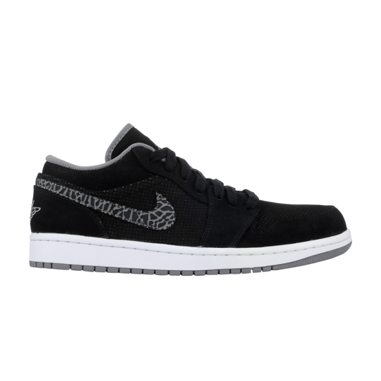 Air Jordan 1 Phat Low 'Black Charcoal' ᡼