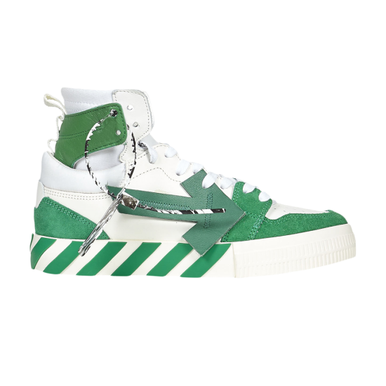 Off-White Vulc Sneaker High 'White Green' ᡼