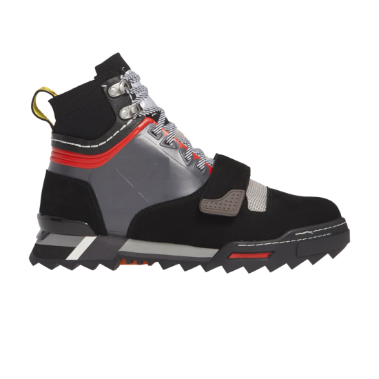 Off-White Arrow Hiking Sneaker Boot 'Black Grey' ᡼