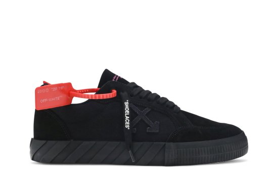 Off-White Vulc Sneaker 'Black Suede' ᡼