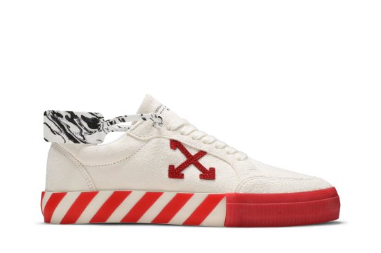 Off-White Vulc Sneaker Low 'White Red' ᡼