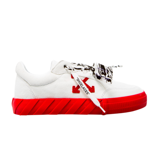 Off-White Vulcanized Low 'White Red' ᡼