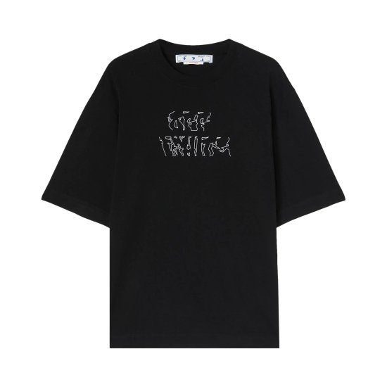 Off-White Neen Arrow Skate T-Shirt 'Black' ᡼
