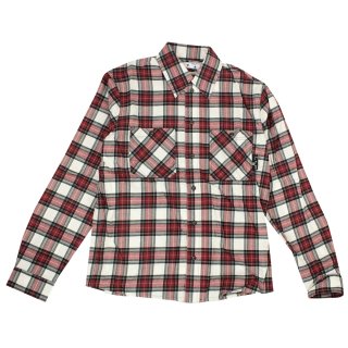 Off-White Check Arrow Flannel Shirt 'Red' ͥ