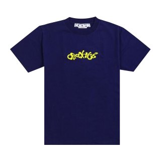 Off-White Opposite Arrow Slim T-Shirt 'Purple/Lime' ͥ