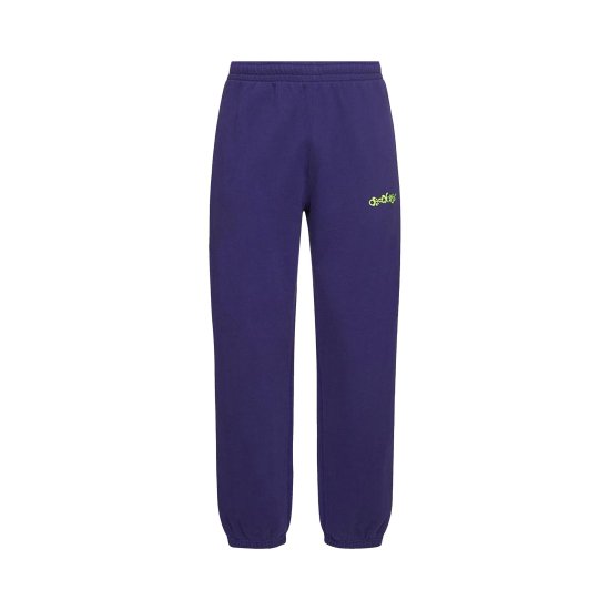 Off-White Opposite Arrow Slim Sweatpants 'Purple/Lime' ᡼