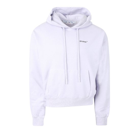 Off-White Caravaggio Arrow Over Hoodie 'Dusty Lilac/Black' ᡼