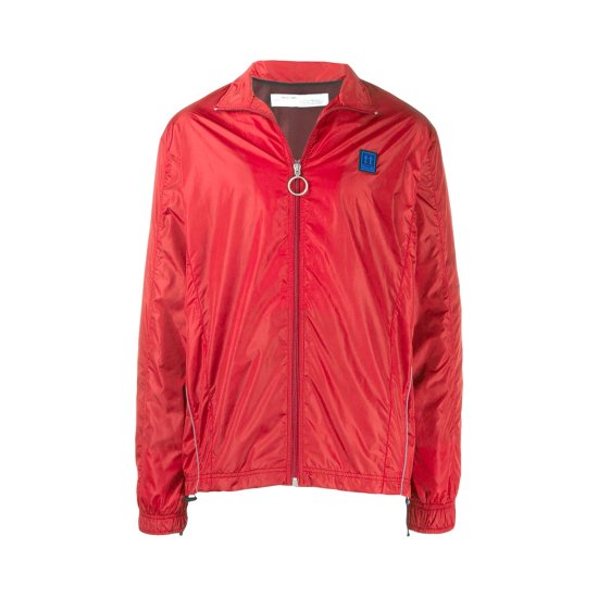 Off-White Arrow Stripe Shell Jacket 'Red' ᡼