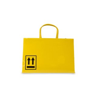 Off-White Arrow Logo Tote Bag 'Yellow/Black' ͥ