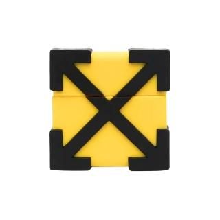 Off-White Arrow Airpods Case 'Yellow/Black'