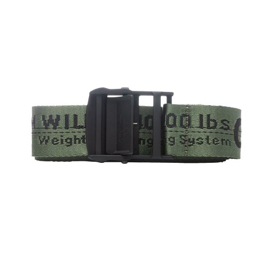 Off-White Classical Industrial Belt 'Green/Black' ᡼