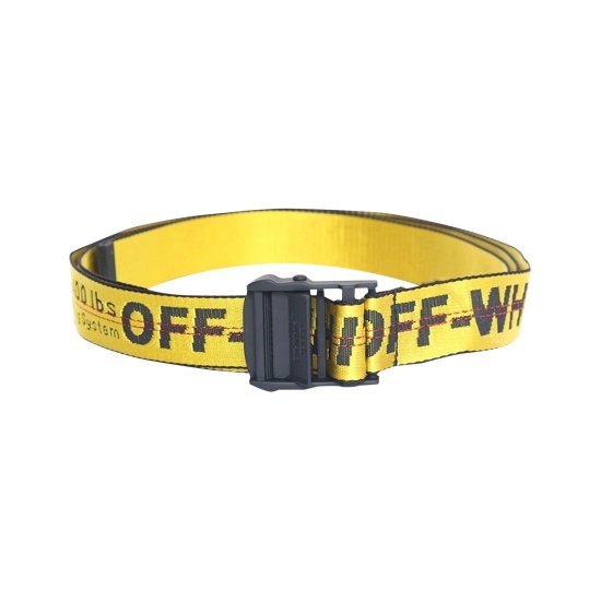 Off-White Classic Industrial Belt 'Yellow/Black' ᡼