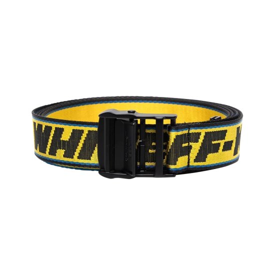 Off-White Tape Industrial Belt 'Yellow/Black' ᡼