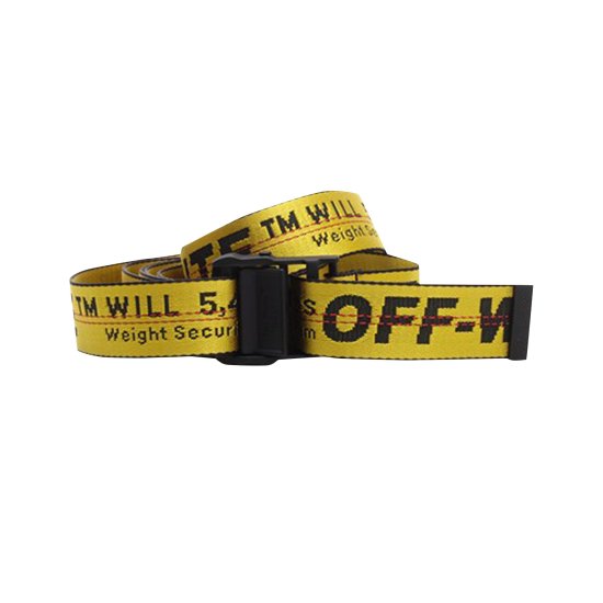 Off-White Industrial Belt 'Yellow' ᡼