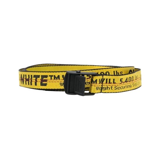 Off-White Mini Industrial Belt H25 'Yellow/Black' ᡼