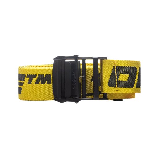 Off-White Quote Tape Belt 'Yellow/Black' ᡼