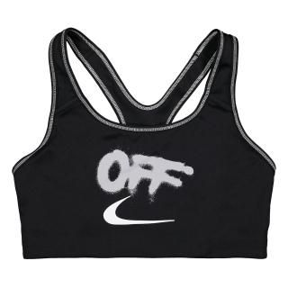 Nike Women's x Off-White NRG RU Pro Classic Sports Bra 'Black' ͥ