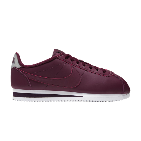 Wmns Classic Cortez Leather 'Night Maroon' ᡼