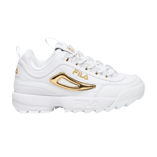 Wmns Disruptor 2 'Metallic Accent - White Metallic Gold' ᡼
