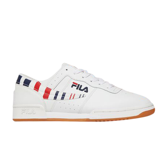 Original Fitness Stripe 'White Navy Red' ᡼