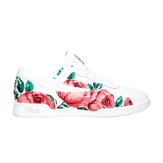 Wmns Original Fitness Embroidery 'White Desert Flower' ᡼